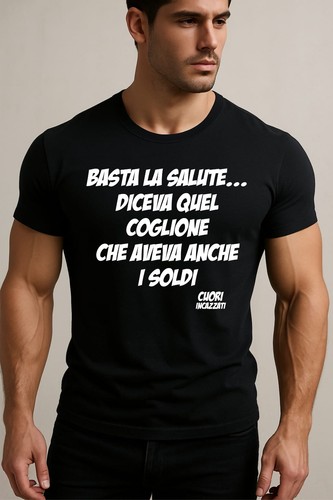 Basta salute maglietta - la,