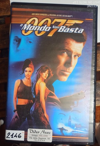 Vhs 007 mondo non basta - "007,